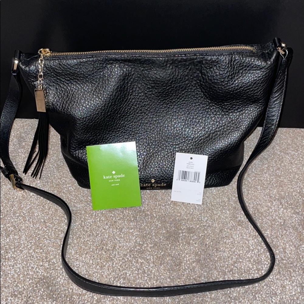 New Kate Spade Black Shoulder Purse
